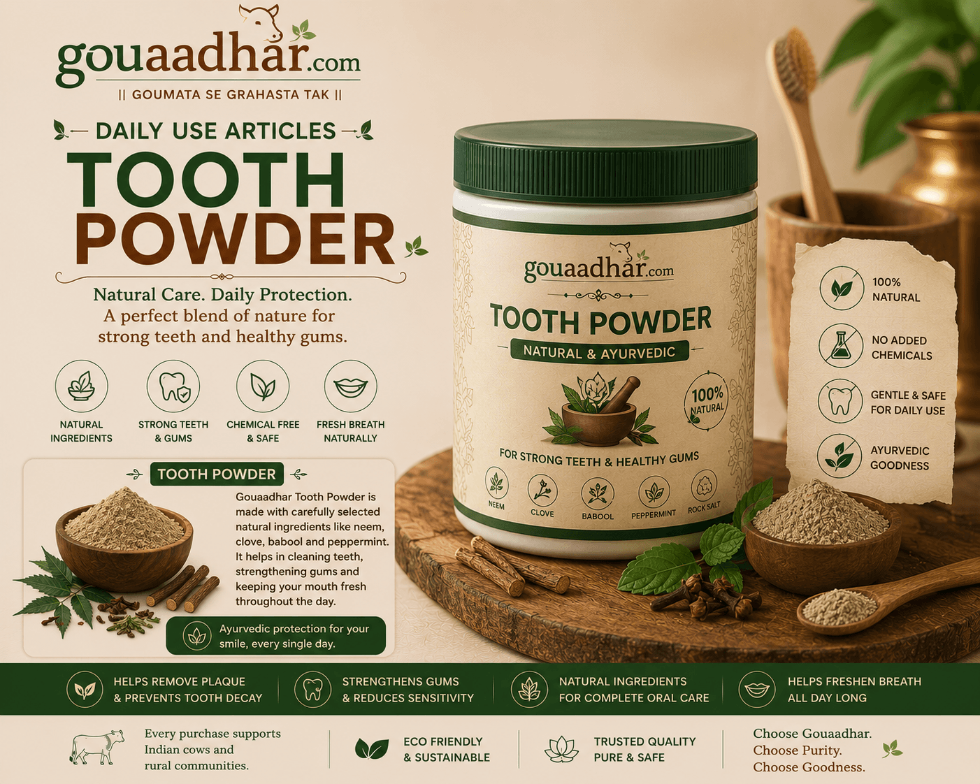 Tooth Powder - పంటి పొడి