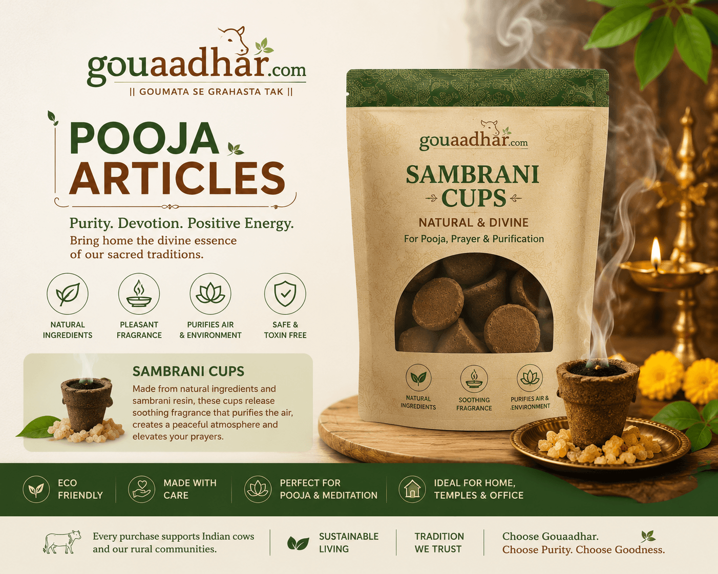 Sambrani Cups - సంబ్రాణి కప్పులు
